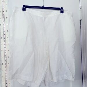 J. Jill linen Bermuda shorts-2x